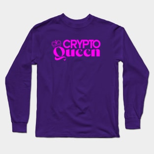 Crypto Queen Long Sleeve T-Shirt